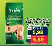 Açúcar Native Demerara