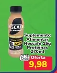 Suplemento Alimentar Nescafé Sabor Café