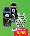Bebida Láctea 3 Corações Power Whey