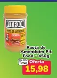 Pasta de Amendoim Fit Food Cremosa Zero