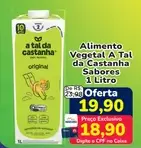 Alimento Vegetal A Tal da Castanha Original