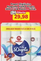 Papel Higiênico Nagumo Folha Dupla