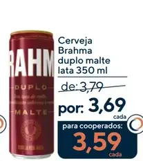 Cerveja Brahma Duplo Malte