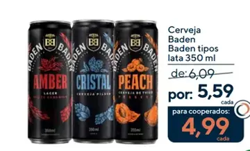 Cerveja Baden Peach