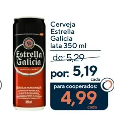 Cerveja Estrella Galicia Puro Malte