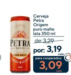 Cerveja Petra Origem Puro Malte