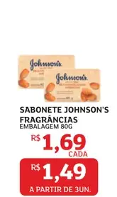 Sabonete Johnson's