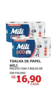 Toalha de papel