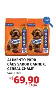 Alimento para cães Champ Adulto