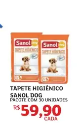Tapete higiênico Sanol Dog