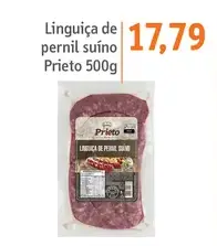 Linguiça Prieto De pernil suíno