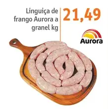 Linguiça de frango Aurora
