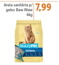 Areia sanitária Baw Waw
