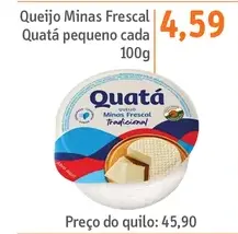 Queijo Minas Frescal Quatá Tradicional
