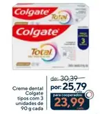 Creme dental Colgate