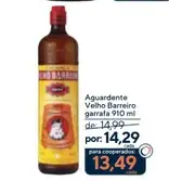 Aguardente Velho Barreiro