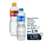 Água mineral Minalba Com gás