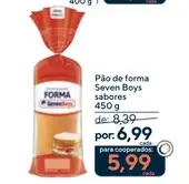 Pão de forma Seven Boys