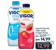 Iogurte líquido Vigor
