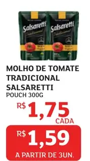Molho de tomate Salsaretti Tradicional