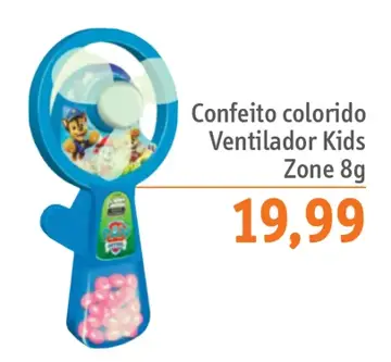 Confeito colorido Kids Zone