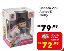 Boneco Vinil Fluffy