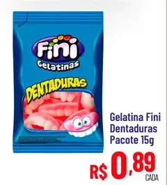 Gelatina Fini Dentaduras