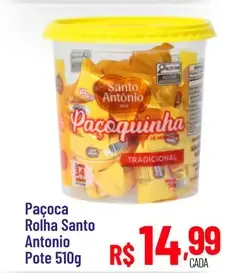 Paçoca Rolha