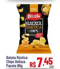 Batata Rústica Chips Delizza