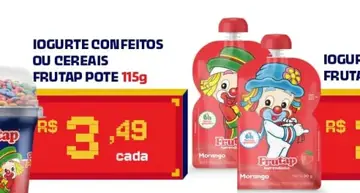 Iogurte Frutap Confeitos