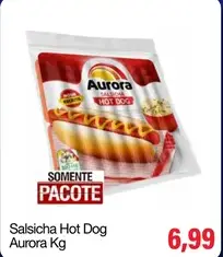 Salsicha Hot Dog Aurora