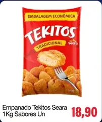 Empanado Tekitos Seara Tradicional
