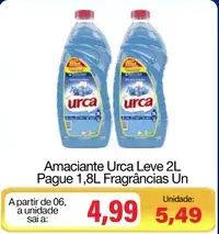 Amaciante Urca