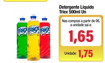 Detergente líquido Triex