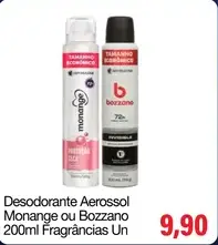Desodorante Aerosol Monange