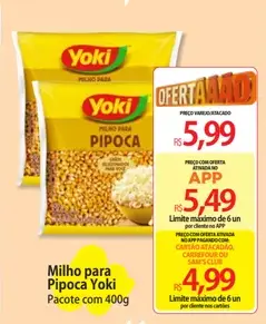Milho para Pipoca Yoki