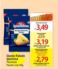 Queijo Parmesão Ralado
