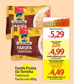Farofa Da Terrinha Tradicional