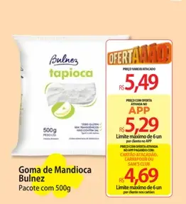 Goma de Mandioca Bulnez