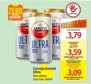 Cerveja Amstel Ultra