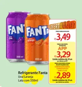 Refrigerante Fanta Uva