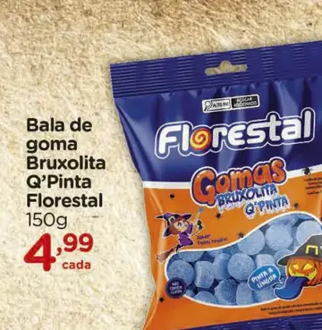 Bala de goma Florestal Bruxolita Q’Pinta