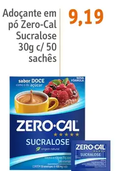 Adoçante Zero-Cal Sucralose