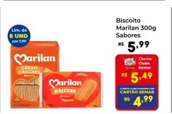 Biscoito Marilan Cream Cracker