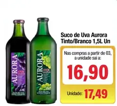 Suco de Uva Aurora Tinto