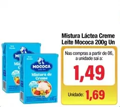 Mistura Láctea Creme de Leite Mococa
