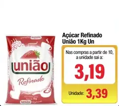 Açúcar União Refinado