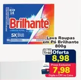 Lava Roupas em Pó Brilhante