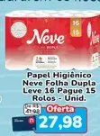 Papel Higiênico Neve Folha Dupla