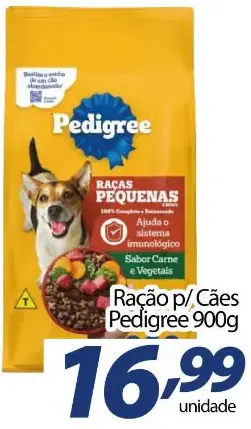 Ração para Cães Pedigree Raças Pequenas
